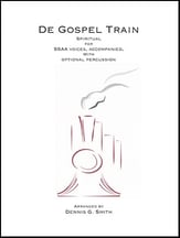 De Gospel Train SSAA choral sheet music cover
